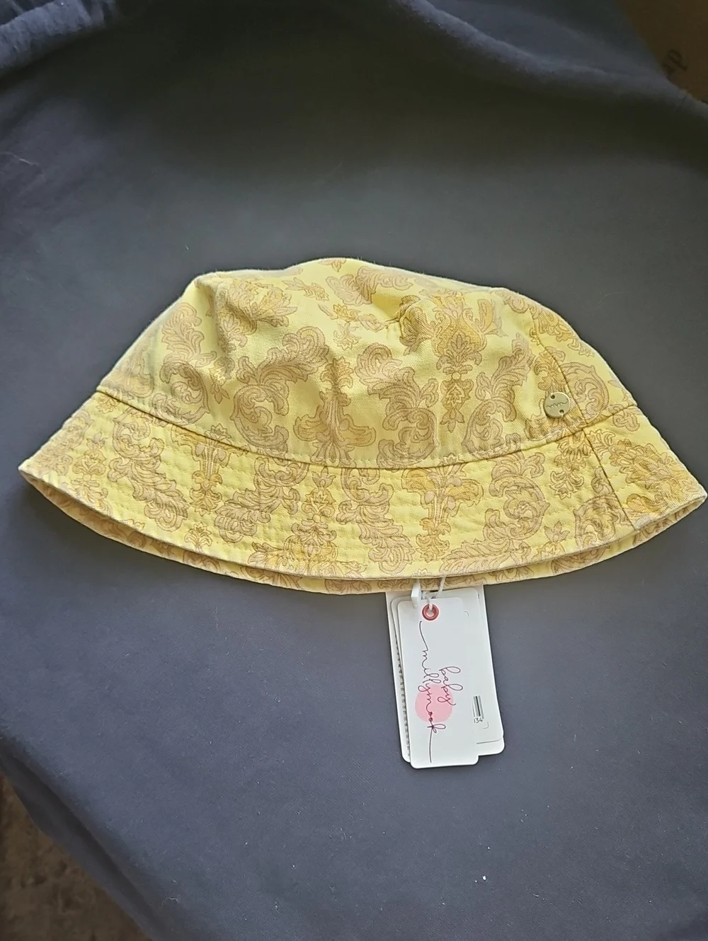 Millymook Kadina Girls Bucket Hat, Mustard, NWT